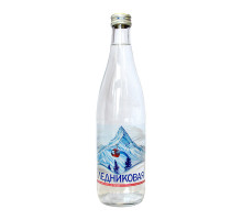 Вода Ледниковая 0.5 литра в стекле газированная (20 шт. / упаковка)