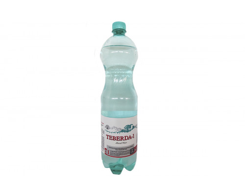 Вода Теберда 1.5 литра слабоминерализованная лечебно-столовая ПЭТ (6 шт. / упаковка)